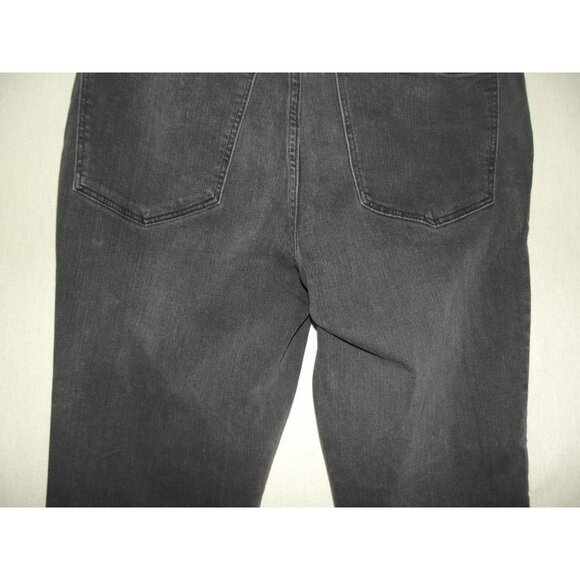 Madewell Roadtripper Jeans Womens 28 Dark Gray Black Ankle Mid Rise Skinny MB385 - Picture 14 of 14